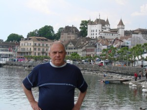 Швейцария. Побережье Женевского озера. Женевское озеро