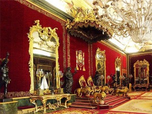 Мадрид.Королевский дворец.Тронный зал. 15.2.тронный зал1
