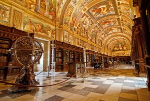 Эскориал.Библиотека. Эскориал.Библиотека.
