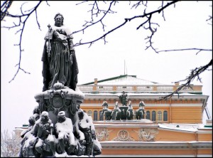 Петербург. Памятник Екатерине ІІ