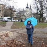 Львов.Стоянка экскурсионных автобусов напротив костела Святого Михаила.. IMG_0968
