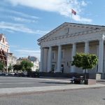 Вильнюс. Вид на Костел Св.Казимира с Ратушной площади. 2-7
